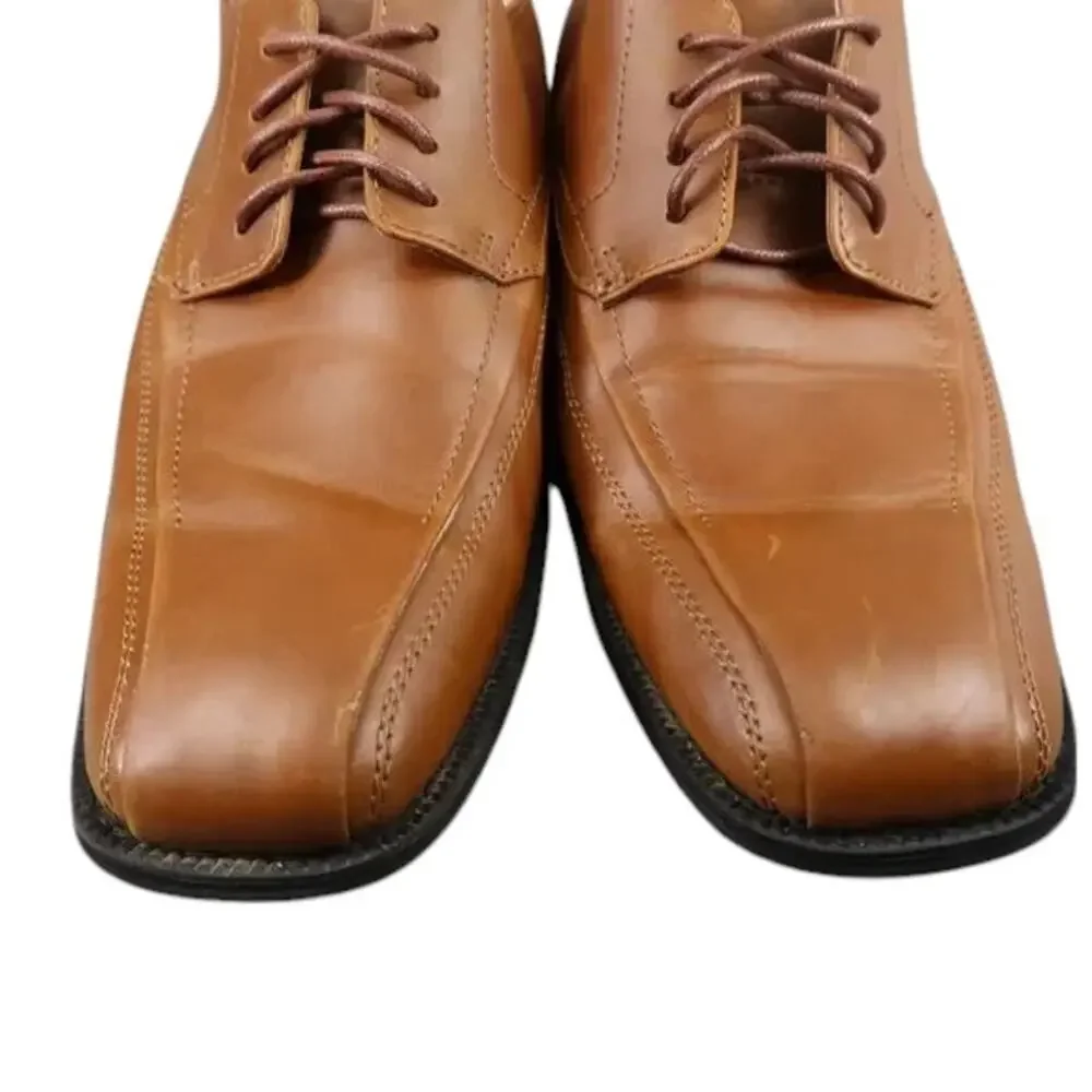 J.Ferrar Shoes Mens 9 Oxford Derby Dress Formal Classic Bike Toe Professional